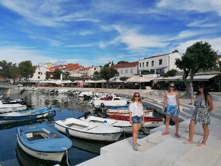 Main promenade, harbor