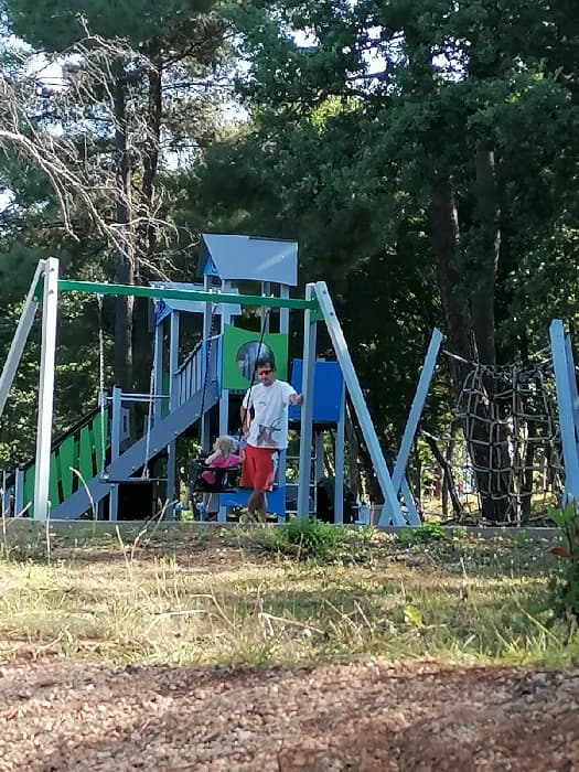 Playground at the beach